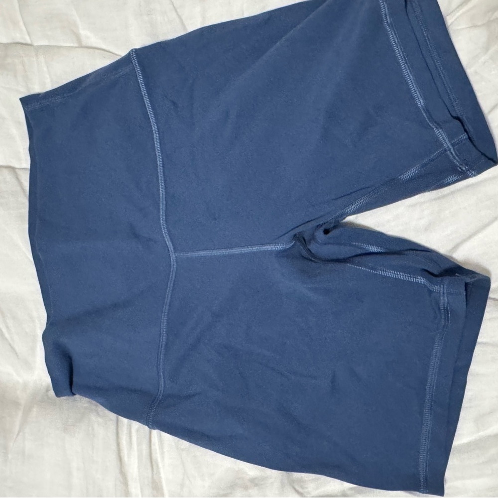 Lululemon Athletica Navy Bike Shorts